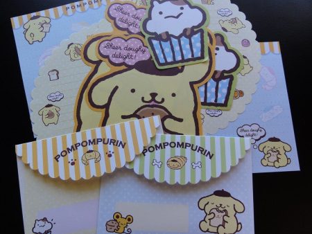 z Sanrio Pom Pom Purin Letter Sets Sale