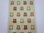 Cute Kawaii MW - Bears Sticker Sheet - for Journal Planner Craft For Sale