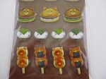 Cute Kawaii MW - Animals Sweets Factory Series - Mochi and Sweet Pancakes Puffy Sponge Sticker Sheet Sale