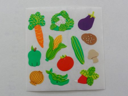 Sandylion Fresh Vegetables Sticker Sheet   Module - Vintage & Collectible Fashion