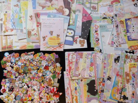 Grab Bag Stationery (Letter Sets + Memo + Stickers):  75 pcs Online