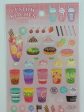 Cute Kawaii Mindwave Food Create Your Own Custom Kitchen Sticker Sheet - B - Drinks Bubble Tea- for Journal Planner Craft For Cheap