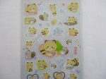 Cute Kawaii San-X Kokoro Araiguma Raccoon Sticker Sheet 2020 - B - for Planner Journal Scrapbook Craft Supply