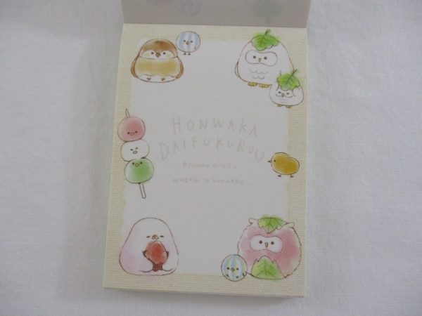 Cute Kawaii Kamio Food Daifukurou Mini Notepad   Memo Pad - Stationery Designer Paper Collection Online Sale