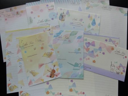 Kawaii Cute Kamio Little Kiss Letter Sets Sale