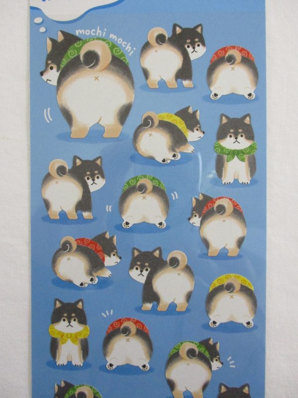 Cute Kawaii Mind Wave Dog Puppies Sticker Sheet - for Journal Planner Craft Discount