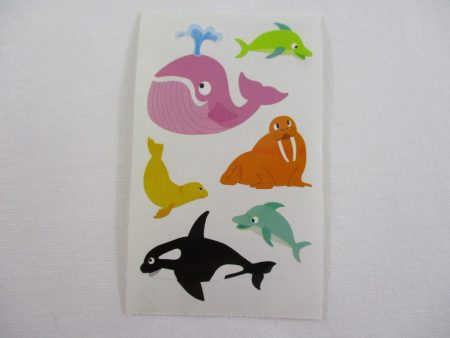 Mrs Grossman Chubby Sea Mammals Sticker Sheet   Module - Vintage & Collectible Online