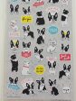 Cute Kawaii Mind Wave Dogs Puppies Bulldog Sticker Sheet - for Journal Planner Craft Supply