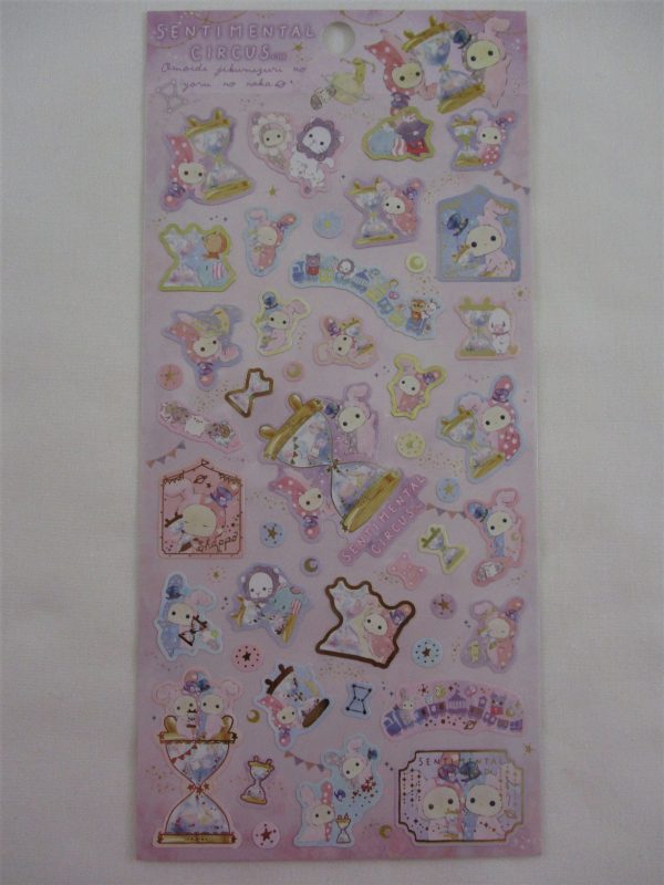 Cute Kawaii San-X Sentimental Circus Stars Space Sticker Sheet 2020 - for Planner Journal Scrapbook Craft For Sale