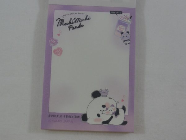 Cute Kawaii Kamio Mochi Panda Mini Notepad   Memo Pad - N - Stationery Designer Writing Paper Collection For Discount