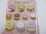 Cute Kawaii MW - Animals Sweets Factory Series - Cream Puff Puffy Sponge Sticker Sheet For Cheap