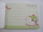 Cute Kawaii Kamio Food Daifukurou Mini Notepad   Memo Pad - Stationery Designer Paper Collection Online Sale