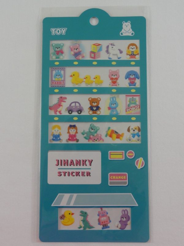 Cute Kawaii Mind Wave Vending Machine Style Sticker Sheet - A Toys - for Journal Planner Craft Organizer Schedule For Sale