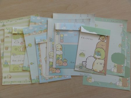 San-X Sumikko Gurashi Green Nature Letter Sets - B Discount