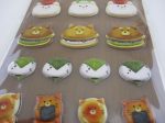 Cute Kawaii MW - Animals Sweets Factory Series - Mochi and Sweet Pancakes Puffy Sponge Sticker Sheet Sale