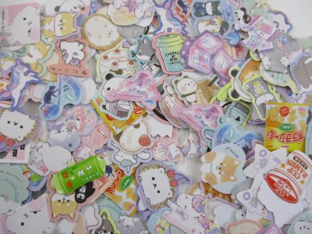 Grab Bag Stickers: 200 pcs for Scrapbooking Journal Craft Planner Gift Cute Kawaii Online Sale