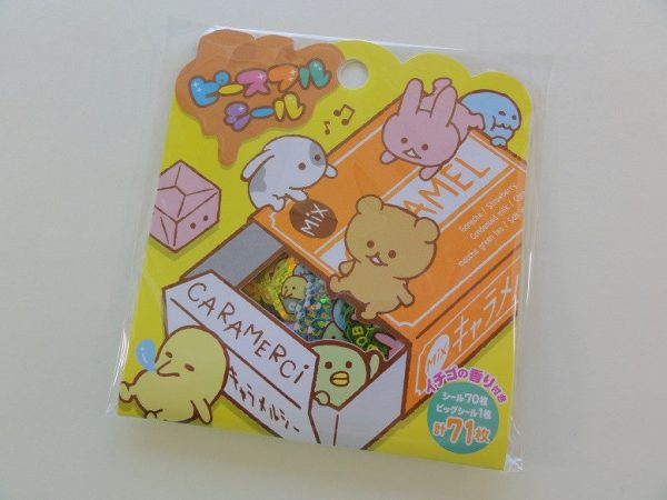 Cute Kawaii Mind Wave Caramerci Creatures in Boxes Flake Stickers Sack For Cheap