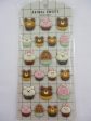 Cute Kawaii MW - Animals Sweets Factory Series - Brownie Muffins Puffy Sponge Sticker Sheet Online