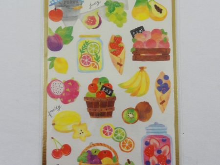 Cute Kawaii Mind Wave Weekend Market Series - Fruit Harvest Sticker Sheet - for Journal Planner Craft Online