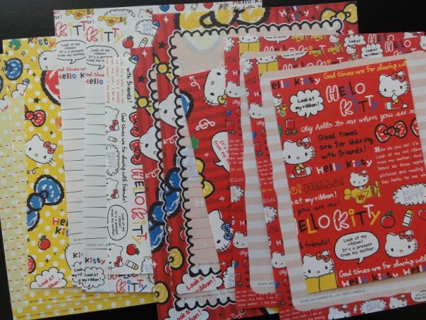 z Sanrio Hello Kitty Retro Letter Sets on Sale