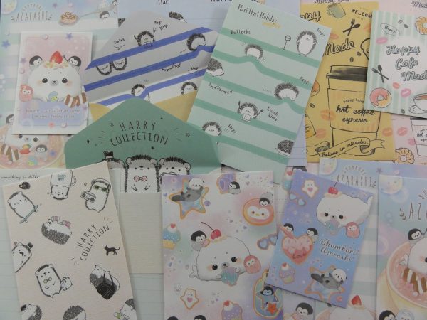 Grab Bag:  10 MINI Writing Paper + MINI Envelope Sets - Stationery Note Gift Special Memo Paper Set Hot on Sale