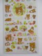 Cute Kawaii San-X Rilakkuma Bear Fruits Sticker Sheet 2020 - A - for Planner Journal Scrapbook Craft Online