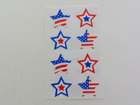 Mrs Grossman American Stars Sticker Sheet   Module - Vintage & Collectible 2002 Cheap