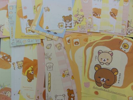 z San-X Rilakkuma Bear Bakery Memo Note Paper Set on Sale