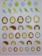 Cute Kawaii MW BonBon Series - Bird Hedgehog Sticker Sheet - for Journal Planner Craft Online Hot Sale