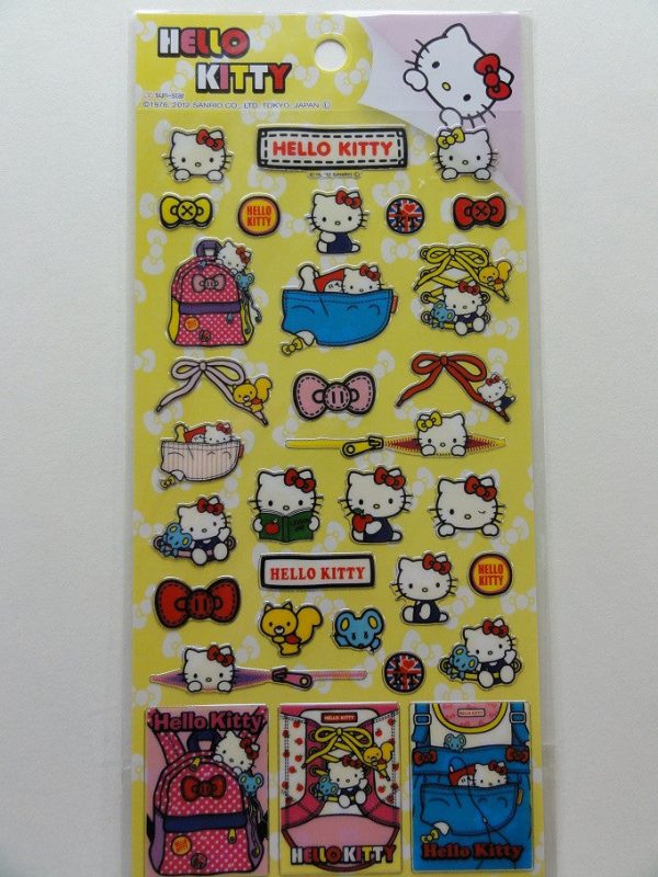 z Sanrio Hello Kitty Pockets Sticker Sheet - 2012 Online Sale