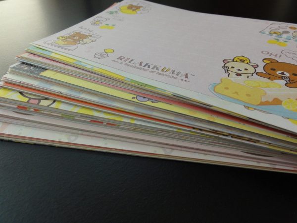 z San-X Rilakkuma Bear 158 pc Memo Note Paper Set Online Sale