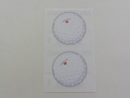 Mrs Grossman Golf Ball Sticker Sheet   Module - Vintage & Collectible Supply