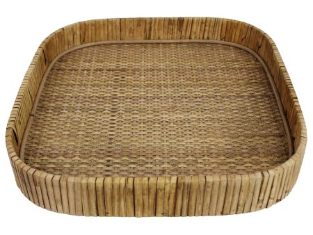 Cayman Rattan Tray - Square Discount