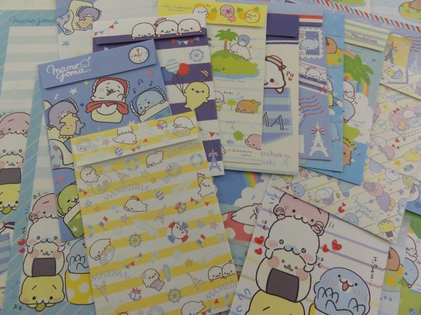 z San-X Mamegoma Letter Paper + Envelope Theme Set Sale