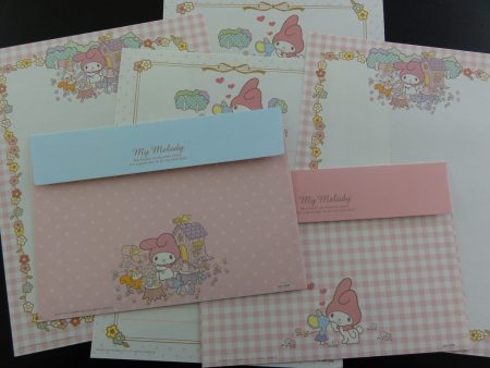 Cute Kawaii My Melody Mariland Letter Sets - Penpal Stationery Writing Paper Envelope Online Sale