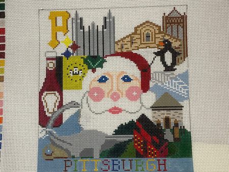 * Shelly Tribbey 282 PIttsburgh Santa Head Online Sale