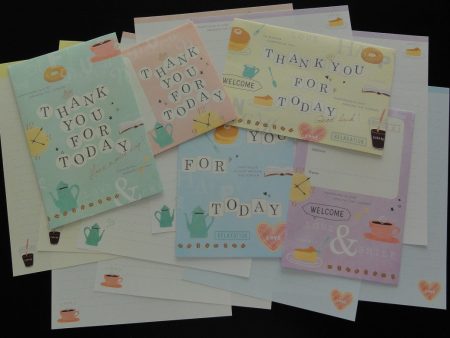 Kawaii Cute Crux Thank You for Today Letter Sets Cheap