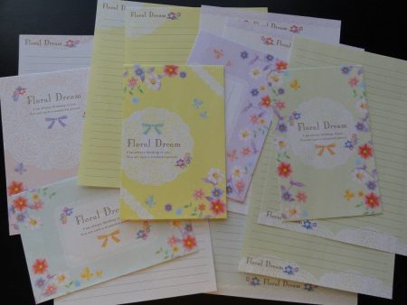 Crux Floral Dream Flower Letter Sets Supply