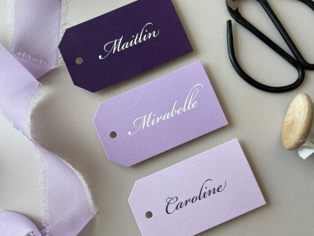 Bridesmaid gift tags, groomsman gift, Personalized gift tags, Escort cards, place card, bridal party tag, ideas for bridal party, custom tag Online Sale