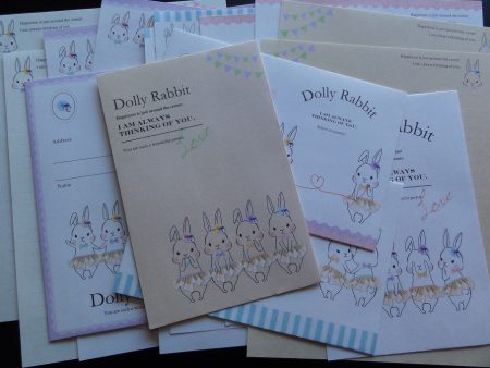 Crux Dolly Rabbit Letter Sets Hot on Sale