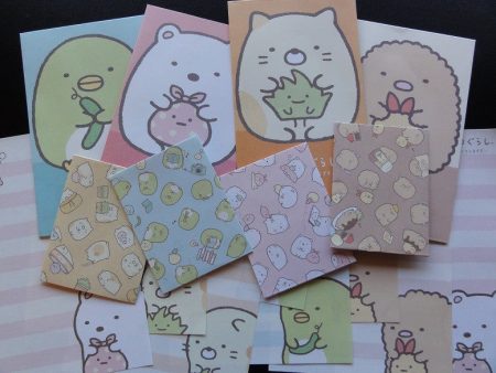 z San-X Sumikko Gurashi MINI Letter Paper + Envelope Theme Set Online