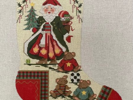 * KCN Designs 168ST Santa and Teddy Bears For Discount