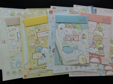 San-X Sumikko Gurashi Friends Letter Sets - D Fashion