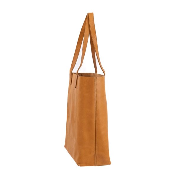 Day Tote Leather Camel on Sale