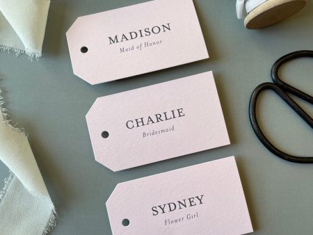 Groomsman gift tag, bridal party gifts, bridesmaid gift tag, blue wedding tags, personalized tags, custom hang tags Online now