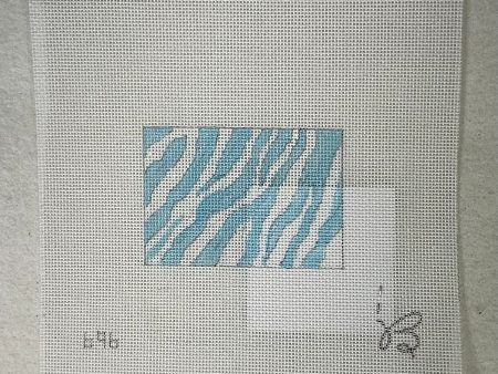 * Beth Grantz Design Zebra, Blue White For Discount