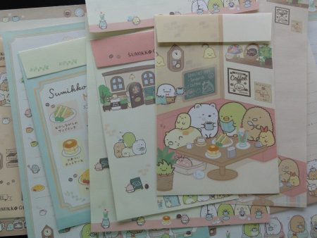 San-X Sumikko Gurashi Coffee Shop Letter Sets - B Supply