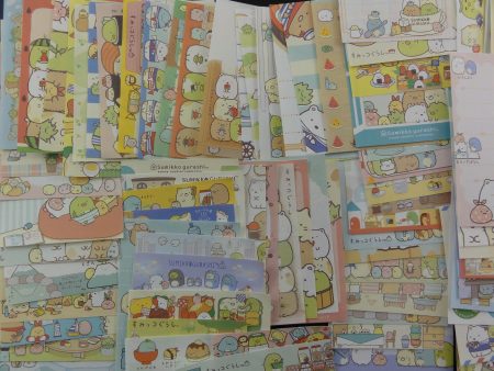 z San-X Sumikko Gurashi 90 pc Mini Memo Note Paper Set - Cute Kawaii Supply